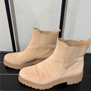 Sam Edelman Womens Justina Suede Ankle Chelsea Boots - 10W/40EUR